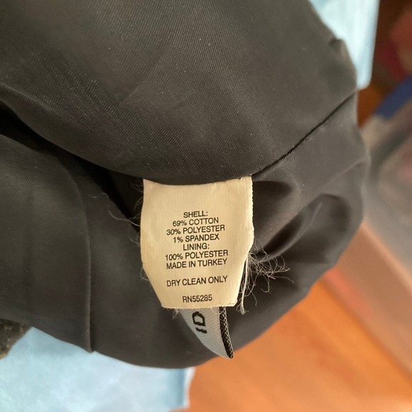 Express Studio Design Jacket Blazer Womens Sz 6 Brown Black Snake Print Cotton - Picture 8 of 11